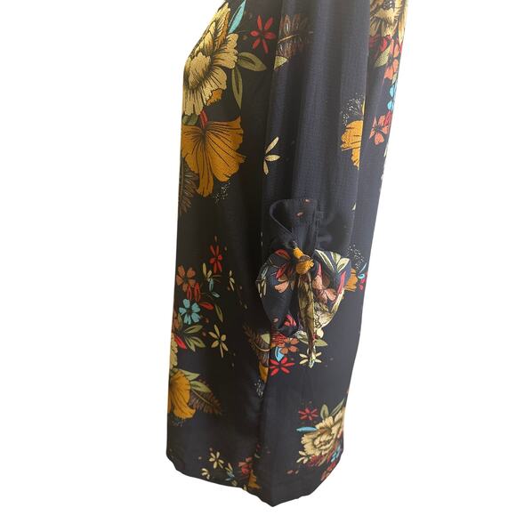 YOINS Floral Flared Long Sleeve Dress - Picture 3 of 7